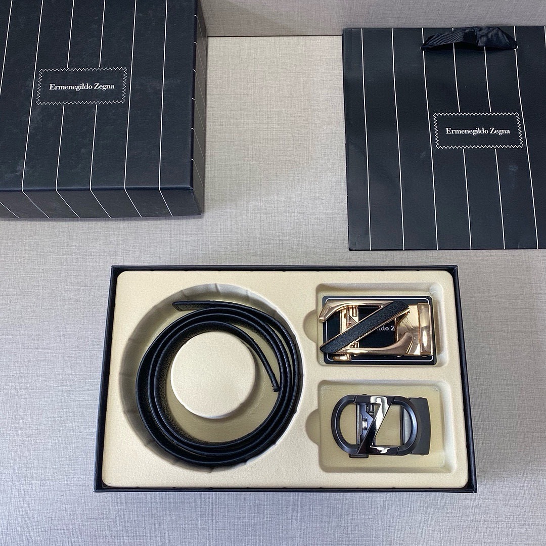Ermenegildo Zegna Black Belt