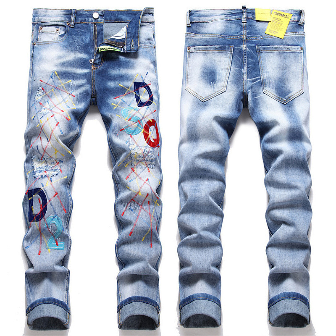 Dsquared2 Blue Pants