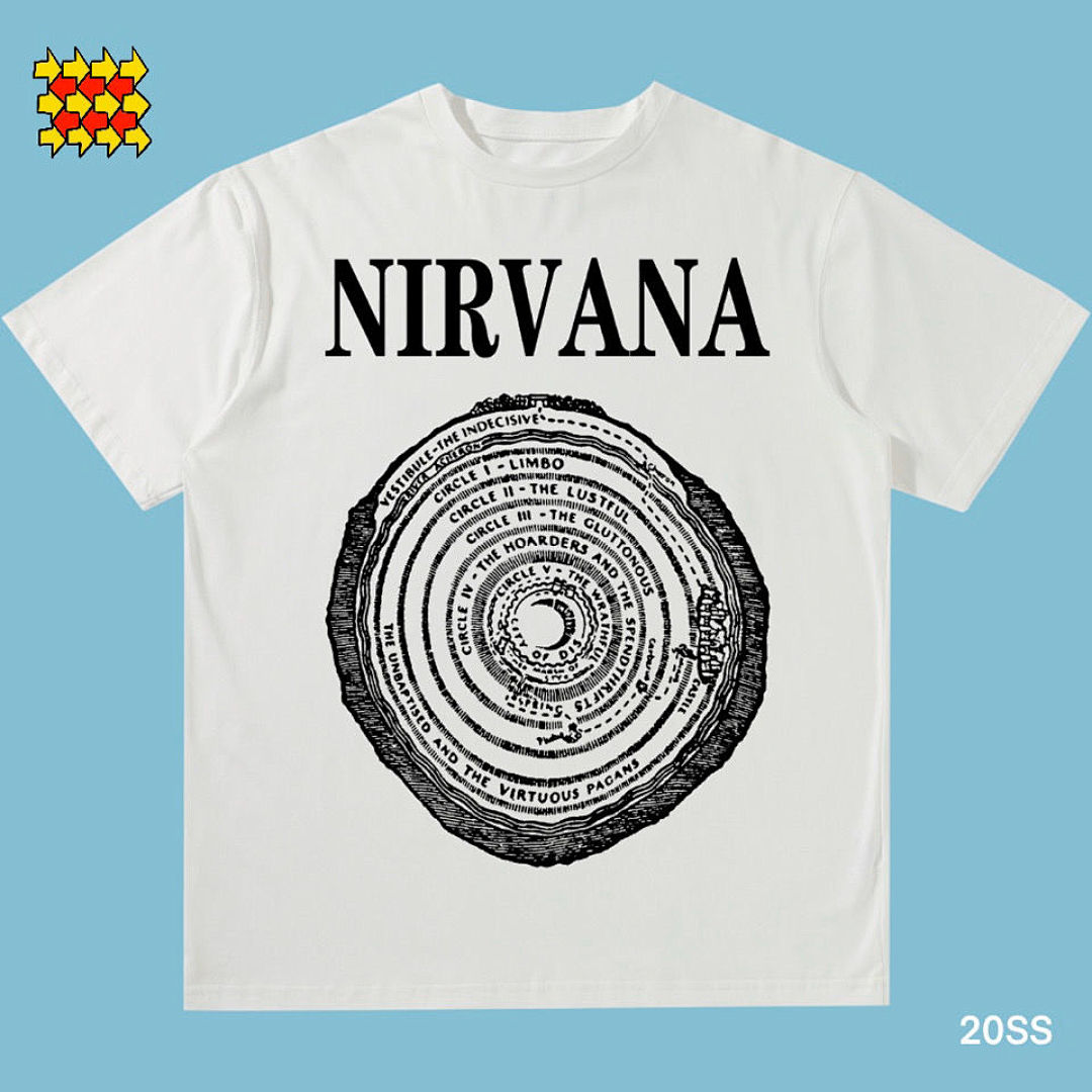 Nirvana White Shirt