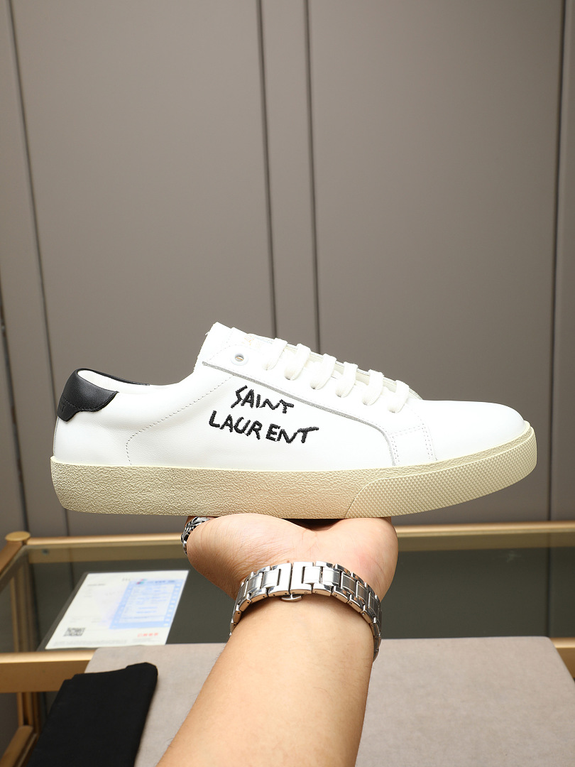 YSL(Saint Laurent) White Shoes