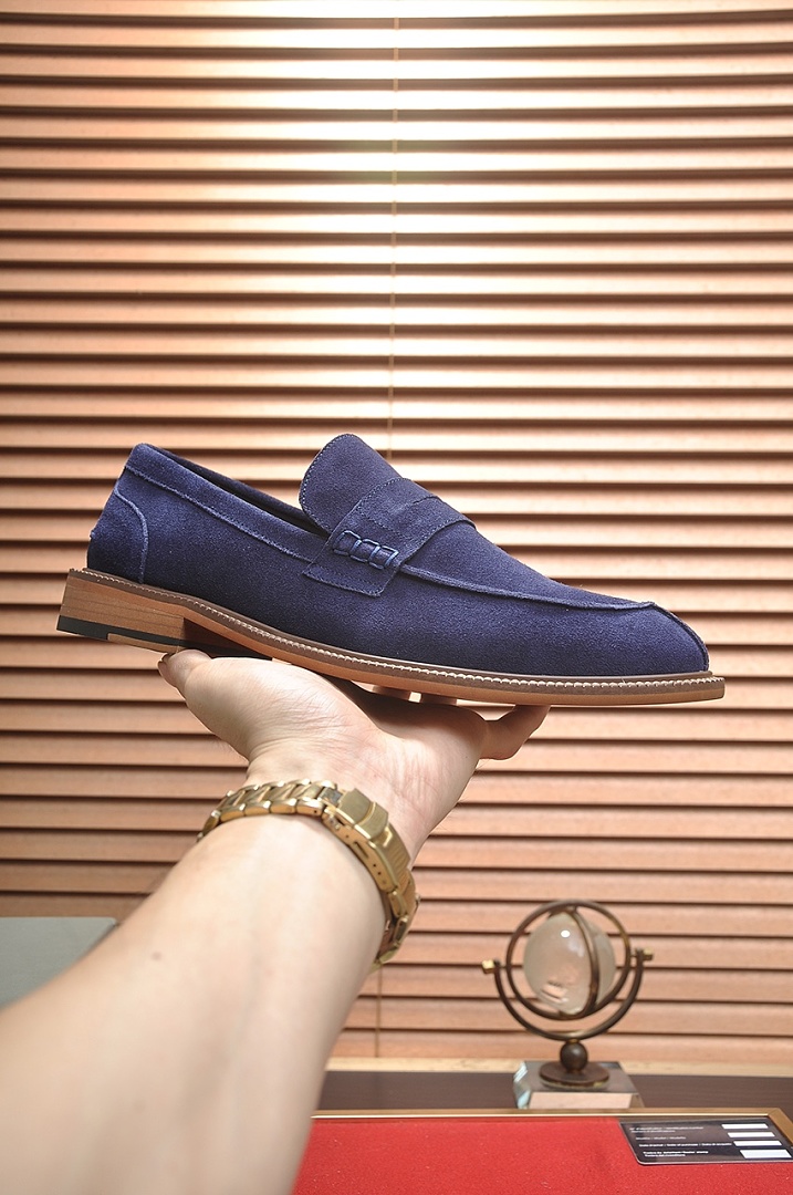 Brunello Cucinelli Blue Shoes