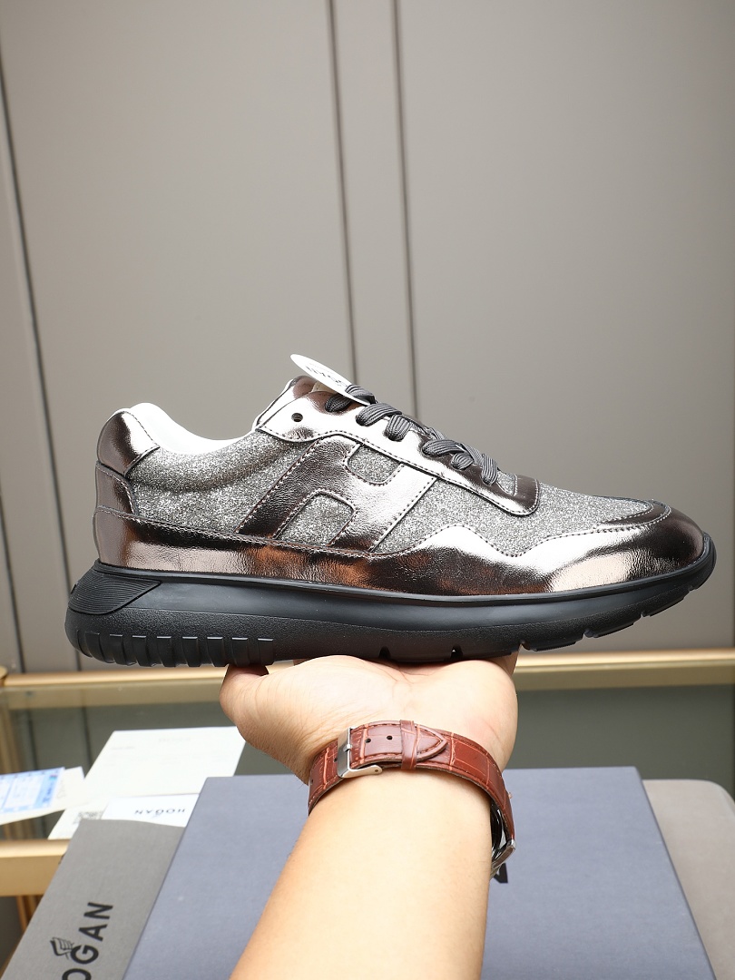 Hogan Silver Shoes