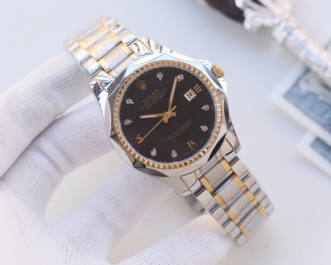 Rolex Silver Watch